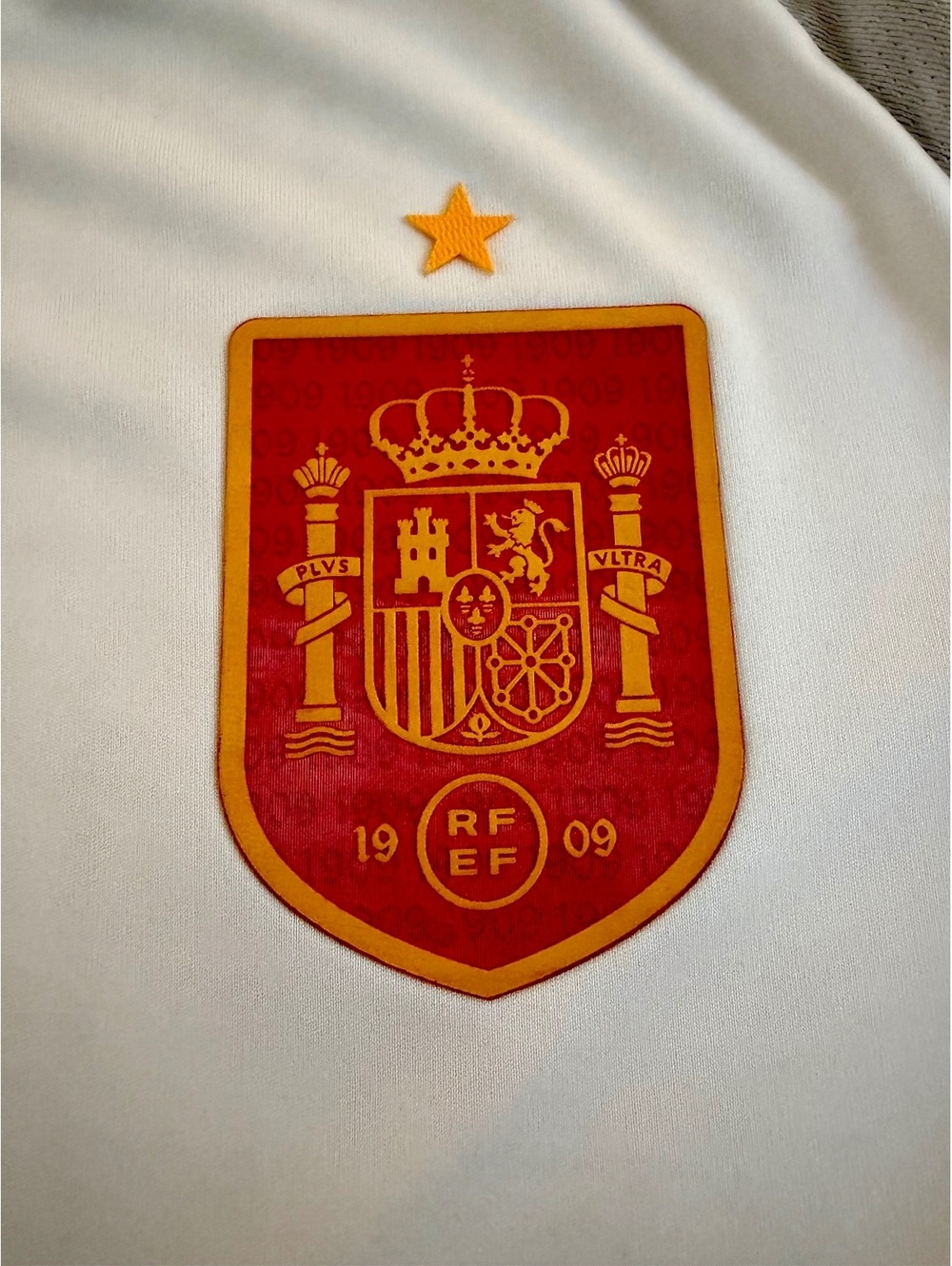 Lamine Yamal Spain Adidas White and Maroon details Small